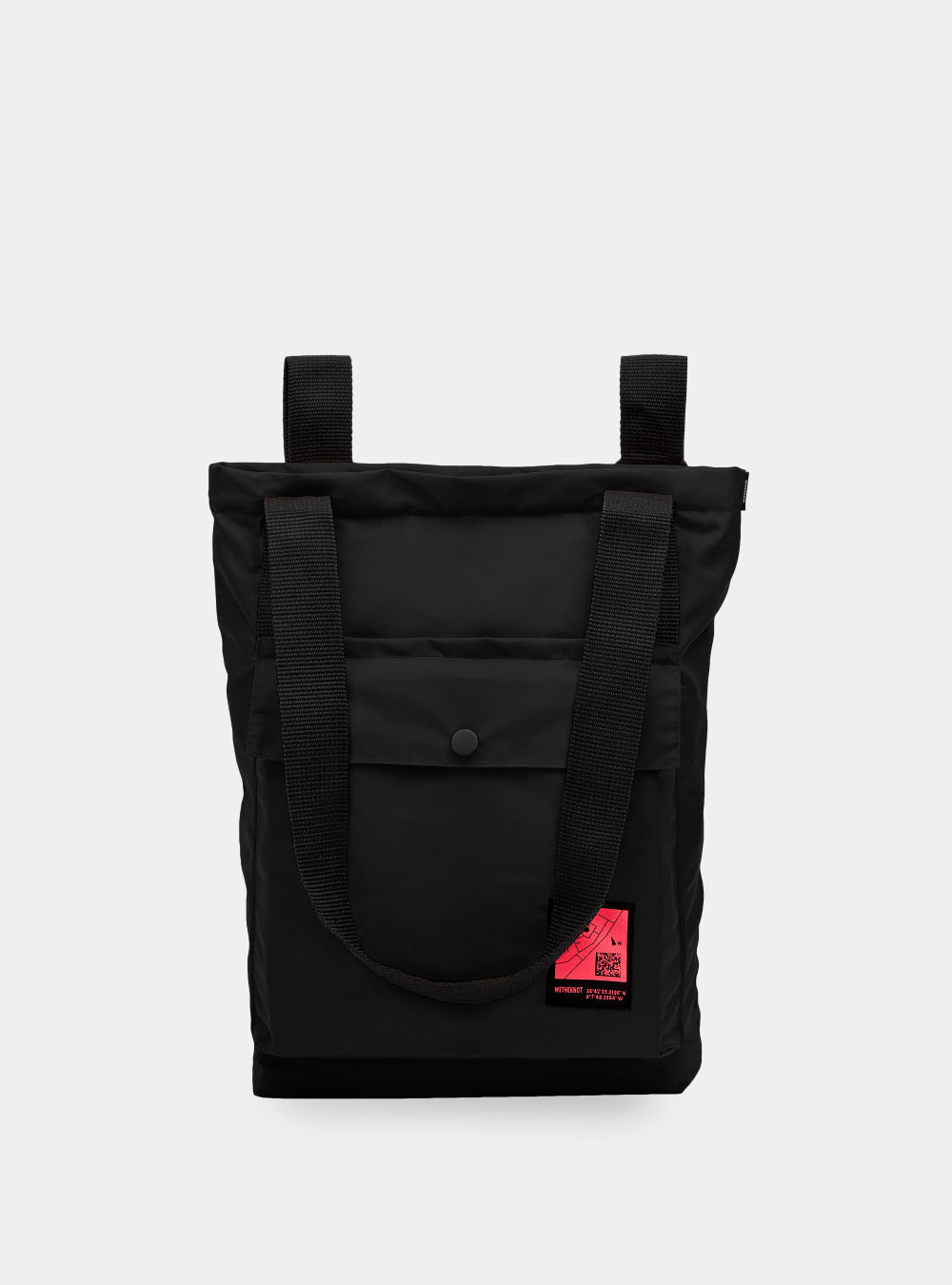 Recycled convertible backpack