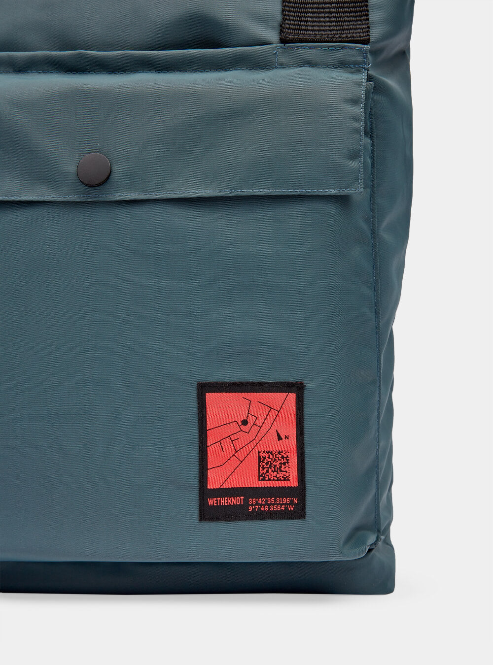 Recycled convertible backpack