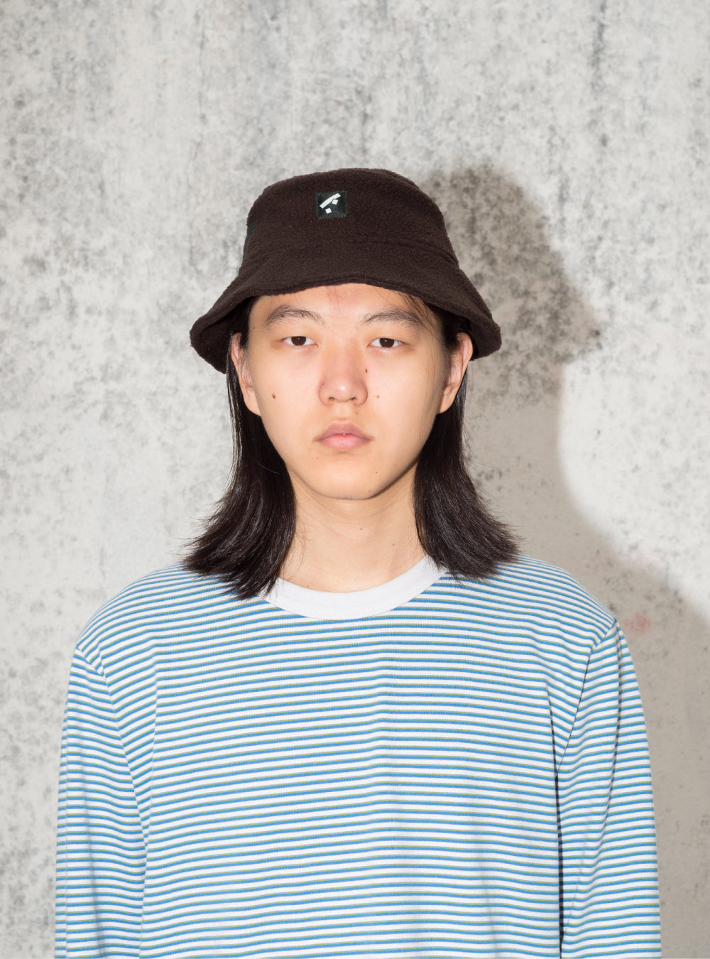Recycled fleece bucket hat
