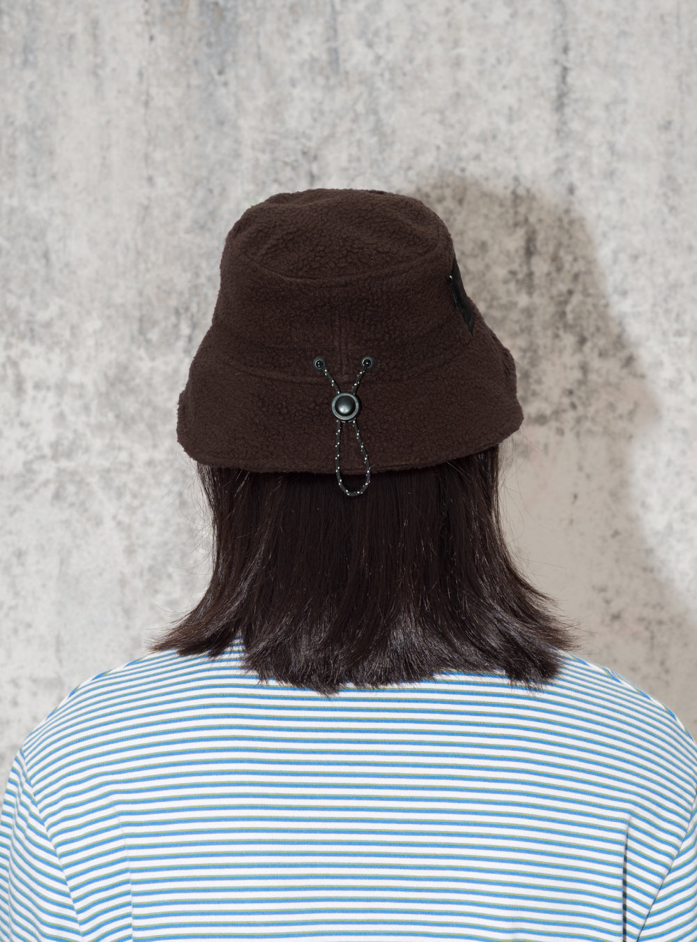 Recycled fleece bucket hat