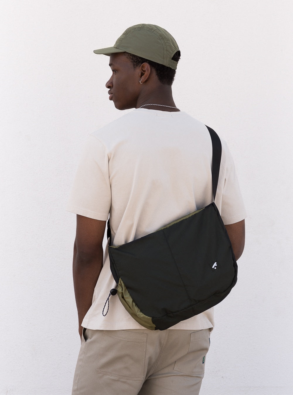 Recycled messenger bag