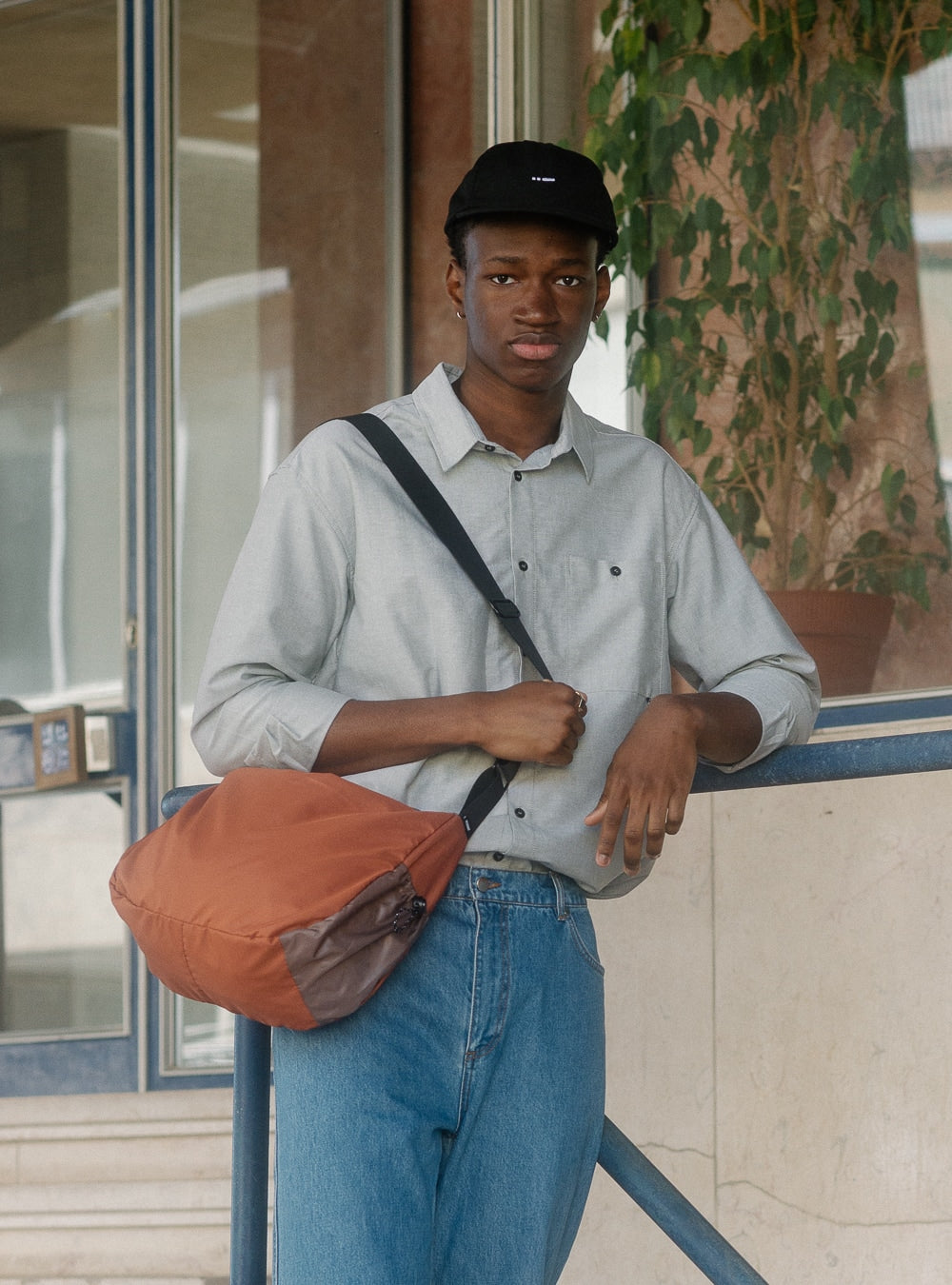 Recycled messenger bag