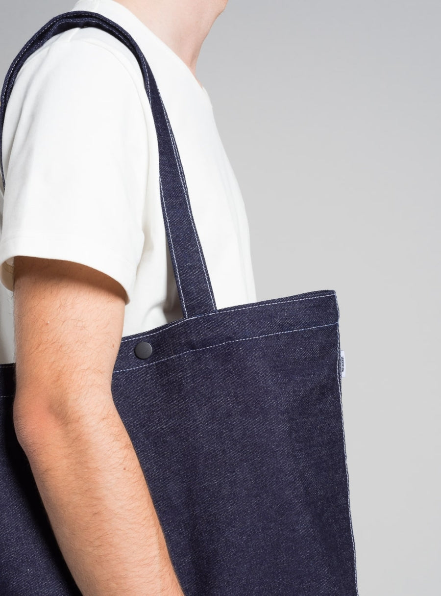 Denim tote bag