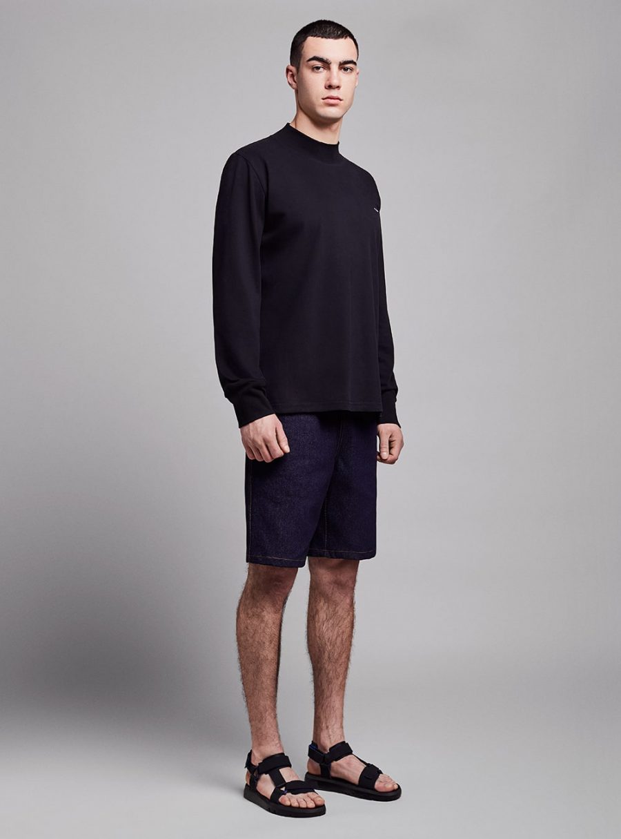 Mock neck long sleeve