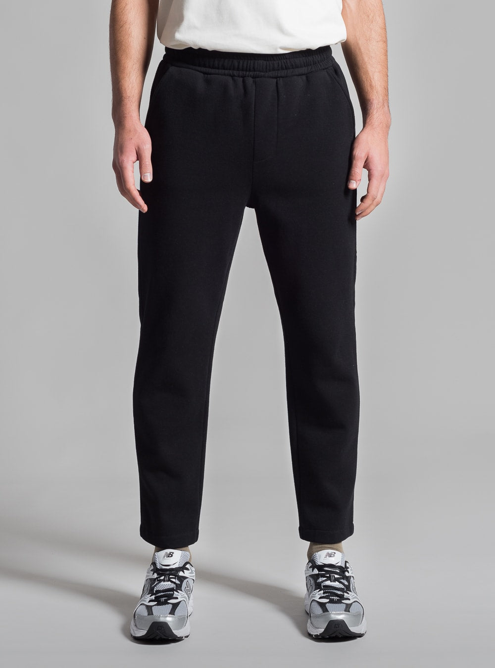 Piqué track pants