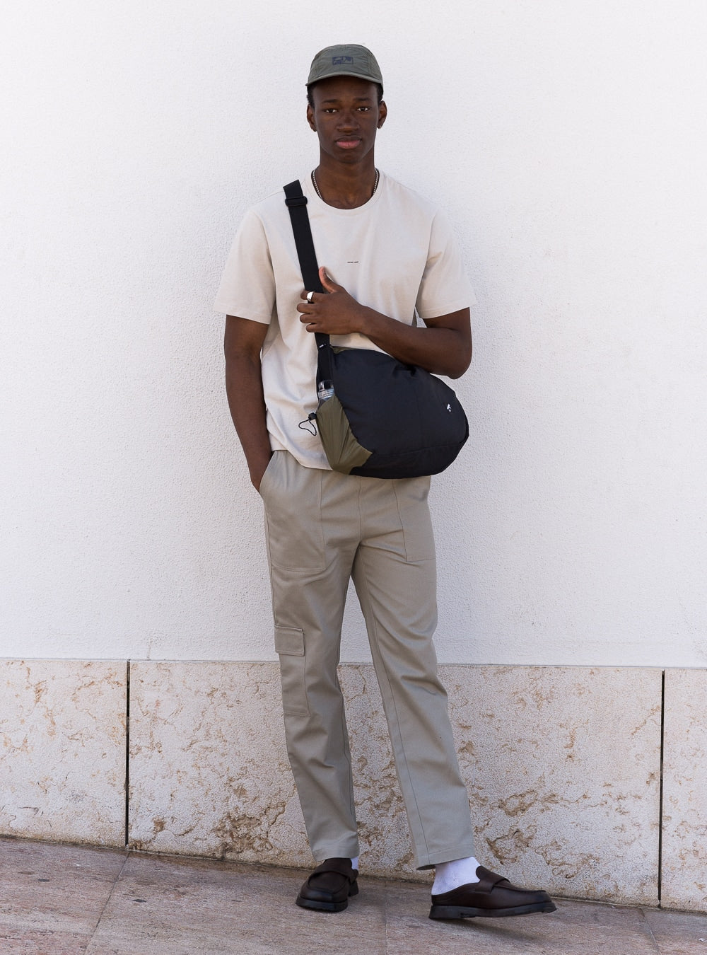 Recycled messenger bag