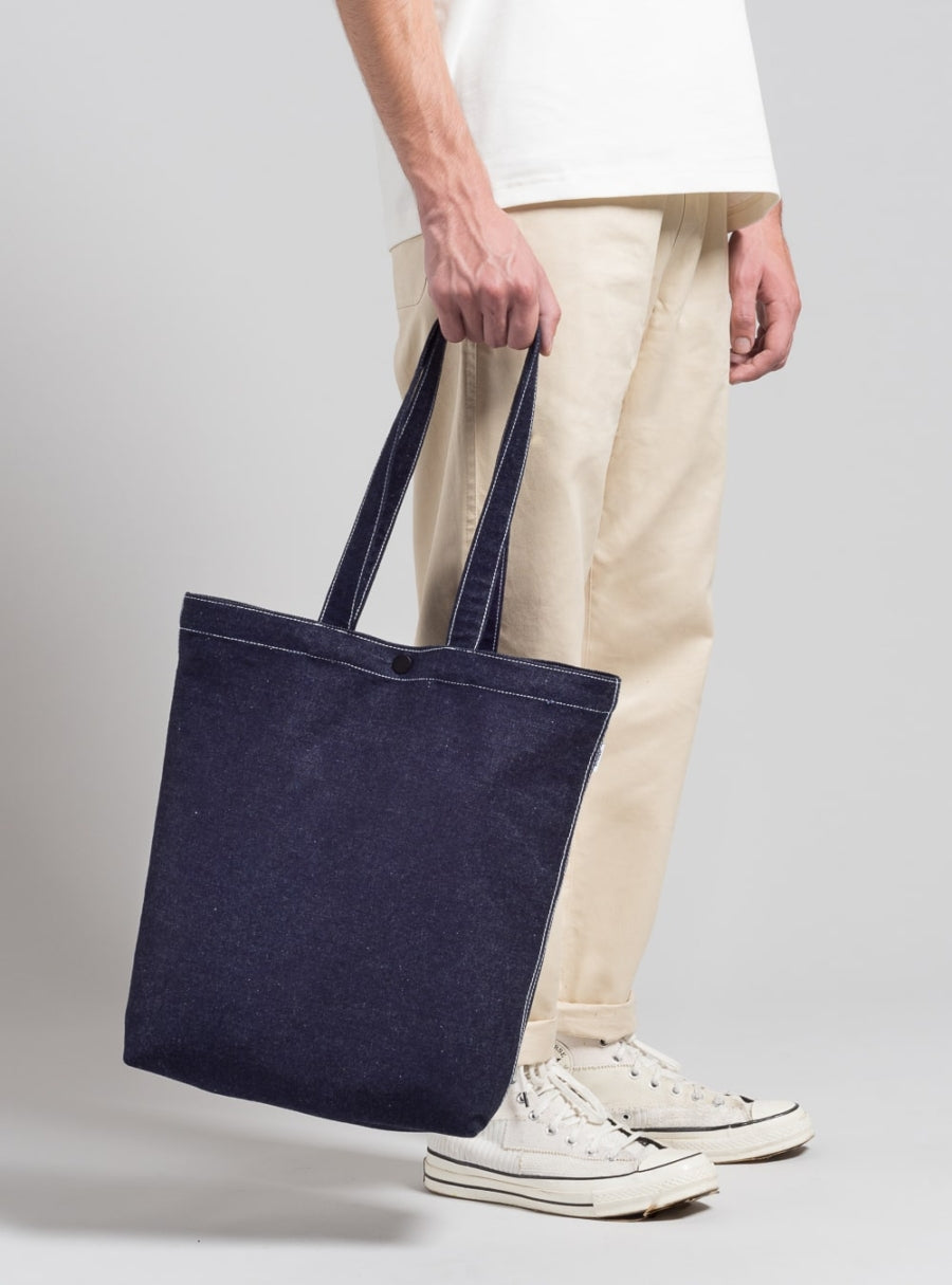 Denim tote bag