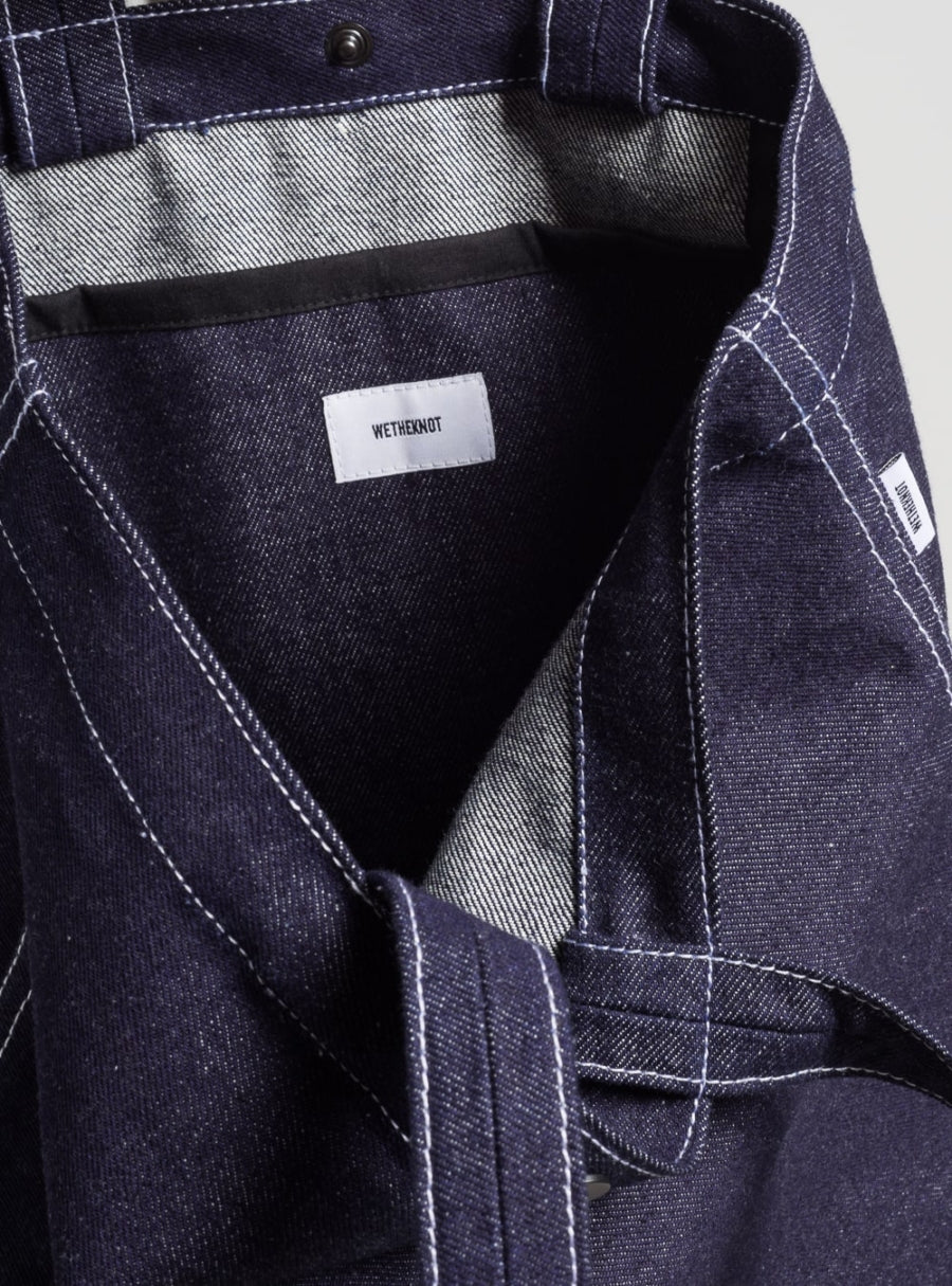 Denim tote bag