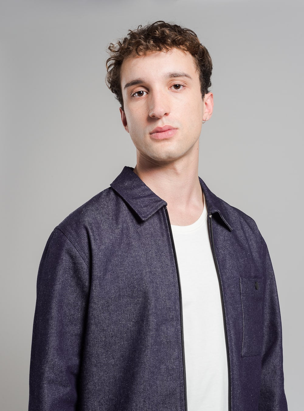 Minimal denim jacket