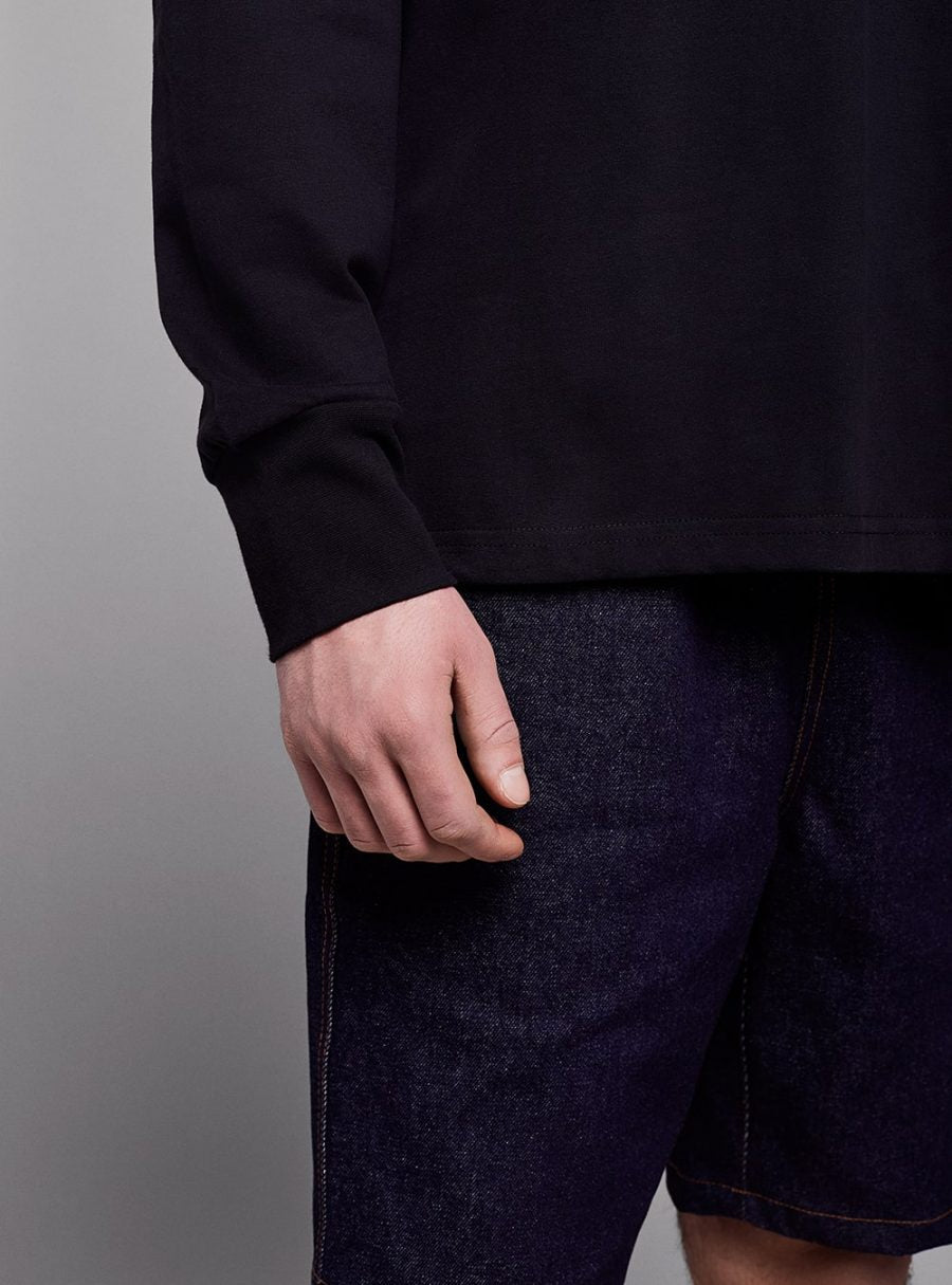 Mock neck long sleeve