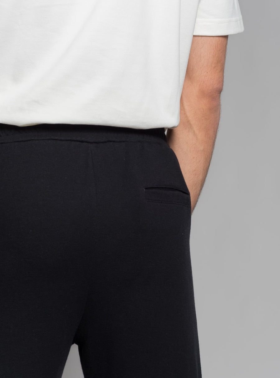 Piqué track pants